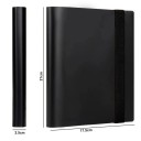 Poșetă pentru carduri 160 capacitate 21 x 17,5 x 2,5 cm album PP pentru carduri de colecție organizator de carduri pentru depozitare 6