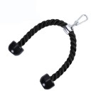Posilovací lano na triceps 70 cm pro kladku, otočná karabina 360° a robustní úchop pro triceps extension, face pulls a pull down 4