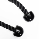 Posilovací lano na triceps 70 cm pro kladku, otočná karabina 360° a robustní úchop pro triceps extension, face pulls a pull down 2