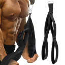Posilovací popruh na kladku 61 cm, textilní nylonový nástavec s 180° rotací pro triceps push down, biceps curl a face pull 3