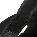 Posilovací postroj na hlavu a krk 50 cm s řetězem, nastavitelná spona a houbová vložka pro trénink krčních svalů, ramen a zad 4