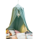 Postelový baldachýn závěsná síť nad postel výška 2,75 m průměr 65 cm polyester bavlna pro ložnici dětský pokoj dekorace 1