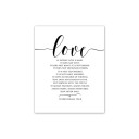 Poster decorativo con scritta 3