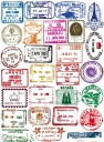 Postimerkkitarrat 50 kpl A1771 2