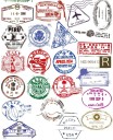 Postimerkkitarrat 50 kpl A1771 3