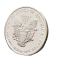 Postříbřená sběratelská mince USA 4 x 0,3 cm Nemagnetická pamětní mince roku 2020-2023 Oboustranná kovová mince Spojených států amerických 3