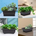 Pot de fleurs en plastique 10 pcs 3