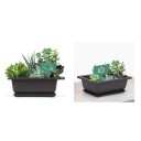 Pot de fleurs en plastique 10 pcs 4