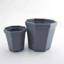 Pot de fleurs en plastique 4 pcs 3