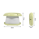 Pot de toilette pliable de voyage pour bébé avec sacs, pot d'apprentissage de la propreté portable pour tout-petits, toilettes pour enfants pour voyage et vacances 4