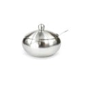 Pot en acier inoxydable pour sucre avec cuillère 2