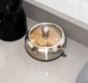 Pot en acier inoxydable pour sucre avec cuillère 6