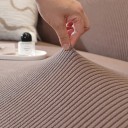 Potah na trojmístnou pohovku elastický s gumovým páskem 160-200 cm vysoká elasticita a ochrana proti prachu pratelný v pračce na sedačku 10
