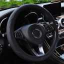 Potah na volant 37 až 38 cm z umelého kože s plastickými úchopmi a farebným prešitím Bez krúžku Pre guľatý aj D volant 11
