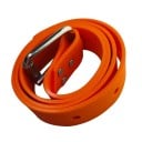 Potápačský záťažový pás 1,3 m Silikónový pás šírka 45 mm hrúbka 4 mm Nerezová pracka pre pás 80–115 cm Lov rýb pod vodou Freediving 8