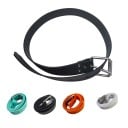 Potápačský záťažový pás 1,3 m Silikónový pás šírka 45 mm hrúbka 4 mm Nerezová pracka pre pás 80–115 cm Lov rýb pod vodou Freediving 1