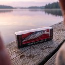 Potápivý wobler minnow 11 cm Umělá nástraha s 3D očima a dvěma trojháčky ABS Na přívlač candáta štiky a okouna 7