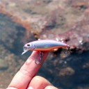 Potápivý wobler minnow 5,2 cm 4,5 g Malý jerkbait s přesunem zátěže a 3D očima Dva trojháčky Na přívlač dravých ryb 2