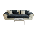 Potcover din pluș Antiderapant pentru canapea și fotoliu 70 x 180 cm 1 buc Mătase moale cu model reliefat Pentru living 8