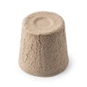 Pots en tourbe pour semis, biodégradables, 8 cm, 40 pcs, en pulpe, marron, pour la germination des graines et le repiquage au jardin 3