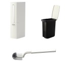 Poubelle avec brosse pour WC 1