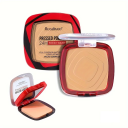 Poudre compacte mate pressée pour le visage 6 g 24h de tenue Couvrance totale Applicateur en poudre Maquillage compact 6,7 x 6,7 cm Effet matifiant 2