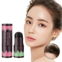 Poudre de remplissage pour la ligne de cheveux Couvrance des tempes et des zones clairsemées Volume instantané Aspect naturel Résistant à l'eau Facile à utiliser pour les femmes et les hommes 2