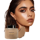 Poudre libre banane matifiante pour femmes 42 g texture fine pour la fixation du maquillage et l'élimination de la brillance de la peau maquillage quotidien 4
