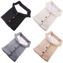 Poussette en tricot avec boutons E435 2