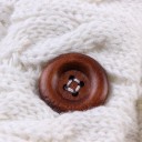 Poussette en tricot avec boutons E435 4