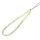 Poutko colorato in perline per cellulare con cuori Catena decorativa per custodia del telefono Corda da appendere per cellulare Accessorio stiloso 5