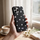 Pouzdro na iPhone 18 Pro Květinový vzor se sedmikráskami Ochranný kryt Zvýšený rámeček fotoaparátu Ochrana boků i hran 14