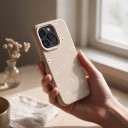 Pouzdro na iPhone 18 Pro Květinový vzor se sedmikráskami Ochranný kryt Zvýšený rámeček fotoaparátu Ochrana boků i hran 18