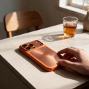 Pouzdro na iPhone 18 Pro Max Priehľadný zadný panel Kryt z PC + TPU Zvýšený rámček fotoaparátu Ochrana proti nárazom 3