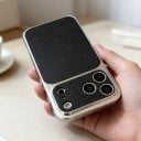 Pouzdro na iPhone 18 Pro Max Textúra kože Matný povrch Odolné proti nárazom Protiskluzové Ochrana proti odtlačkom prstov 21