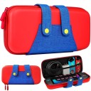Pouzdro na Nintendo Switch 2 Na konzoli i příslušenství 30 x 15 x 6 cm PU kůže a látka Červeno-modrá Tvrdá skořepina Cestovní taška 2