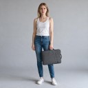 Pouzdro na notebook 14 až 15,4 palce S bočním uchem a přední kapsou na zip 38,5 x 27 x 3 cm Vodoodpudivé Pro MacBook Pro 8