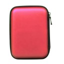 Pouzdro na pevný disk UTHAI T27 Na 2,5palcový disk 14 x 10 x 4 cm Tvrdá skořepina Červená Se síťkou na kabel Na externí HDD k PC i notebooku 1