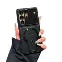 Pouzdro na Samsung Galaxy S26 S vyklápěcím stojánkem Plná ochrana objektivu Polykarbonát a TPU Bezdrátové nabíjení Ochranný kryt 1