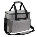 Pouzdro na šicí stroj velké 45 x 37 x 26 cm cestovní taška s kapsami a popruhem pro šicí příslušenství a přenášení 1