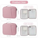 Pouzdro na tablet a notebook 10,8 až 11 palců S uchem a přední kapsou 30 x 23 x 3 cm Polstrovaná taška na zip Pro iPad 7