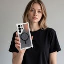 Pouzdro pro Samsung Galaxy S25+ S měnící se barvou Podpora magnetického nabíjení Materiál PC a TPU Zesílené rohy Ochranný kryt na mobil 8