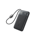 Powerbanka Baseus Se dvěma vestavěnými kabely USB-C a výstupem 22,5 W 10 000 mAh Lithium-iontová baterie Na telefon i cestování 2