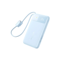 Powerbanka Baseus Se dvěma vestavěnými kabely USB-C a výstupem 22,5 W 10 000 mAh Lithium-iontová baterie Na telefon i cestování 1