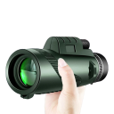 Powerful HD Monocular Telescope Portable Telescope Long Range Telescope 80x100 mm 1