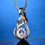 Pozlacený dámský náhrdelník se zirkonem J3066 5