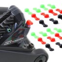 Prachová krytka mazací trysky Risk pro olejový kotouč 2 ks ochranná záslepka pro cyklistické komponenty a jízdní kolo 1