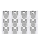 Prachové sáčky pro robotický vysavač 12 ks 218 x 120 mm odolné vícevrstvé pytlíky pro Roborock Q Revo MaxV Q Revo S a Q Revo Pro 1