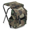 Práctico taburete plegable con mochila - 2 en 1 1