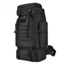 Praktický turistický batoh 80 l Rozměry po roztažení 34 x 17 x 72 cm Oxford 600D s polyesterem Popruhy MOLLE Na trekking kempink a cestování 2